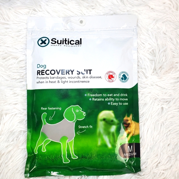Suitical Happy Recovery Dog Recovery Suit, Sz M - Picture 1 of 3